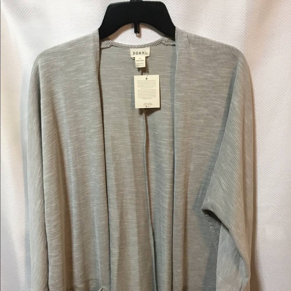 Open Front Cardigan by Donni. NWT. Versatile piece for your wardrobe.